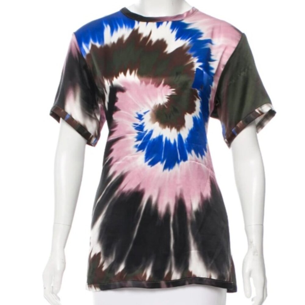 RODARTE Silk tye-dye top XS